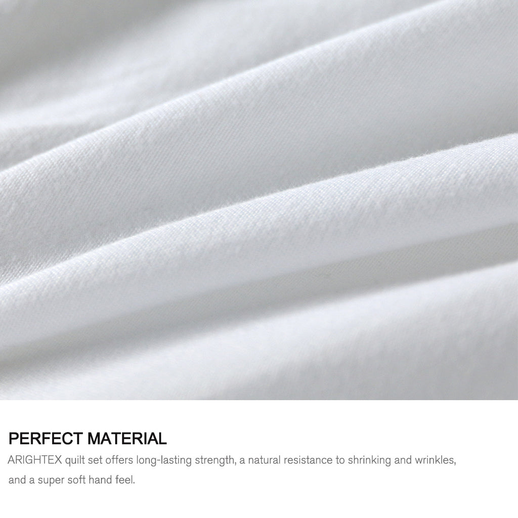 3-piece Set Of Simple And Fresh Blue And White Floral Duvet Cover, Polyester Bedroom Decoration Bedding Set Twin Full Queen King Size