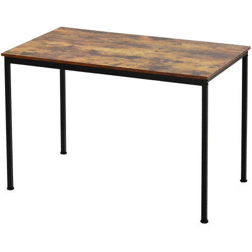 3-Piece Dining Table And Bench Set 4-Person Space-Saving Dinette For Kitchen Patio Outdoor