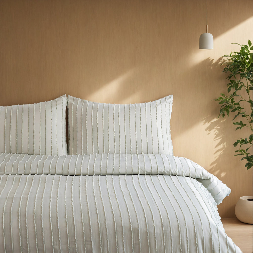 Bohemian Style Quilt Cover Set, Cut Flower Quilt Cover,  Tufted Quilt Cover Three-piece Set, One Quilt Cover And Two Pillowcases,  Washable And Machine Washable Without Shrinkage,  Suitable For Hotels