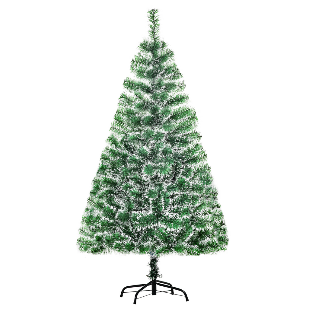 5ft Indoor Christmas Tree Artificial Deco Xmas Gift Metal Stand 416 Tips